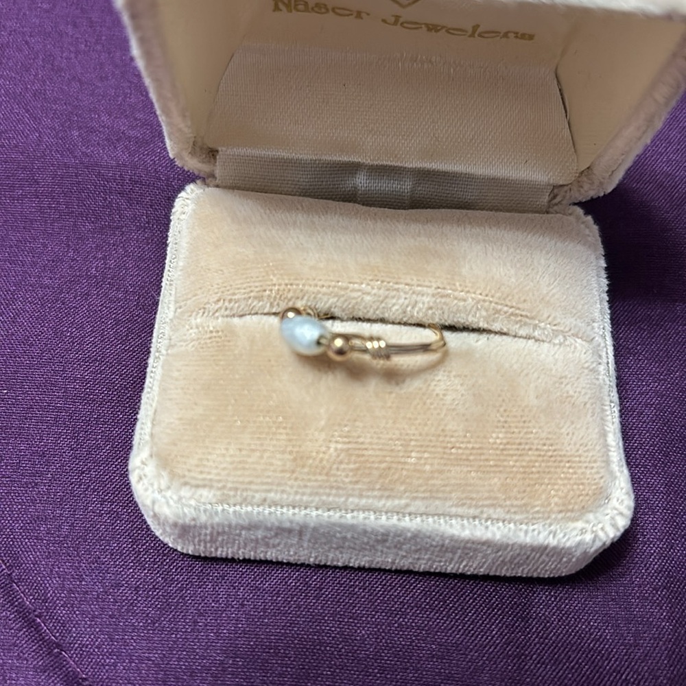 Fresh water pearl ring - Picture 3 of 4